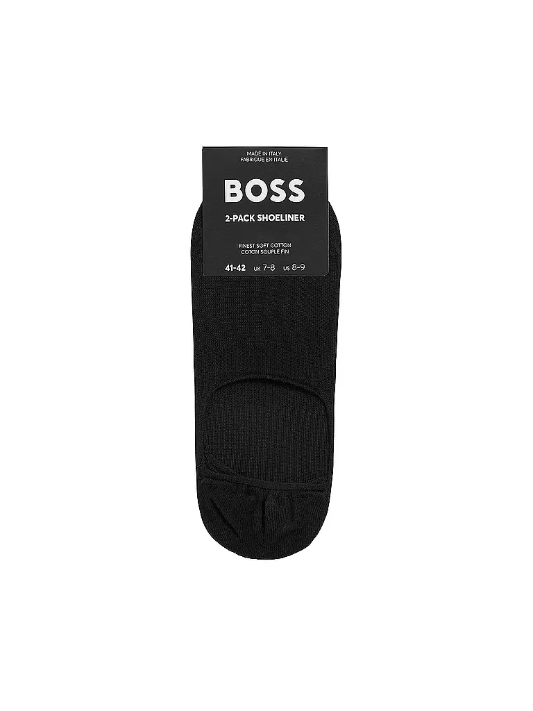 BOSS Füßlinge 2-er Pkg black schwarz