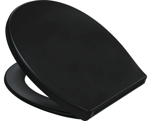 form&style Bathala toiletzitting, matzwart, met soft-close mechanisme