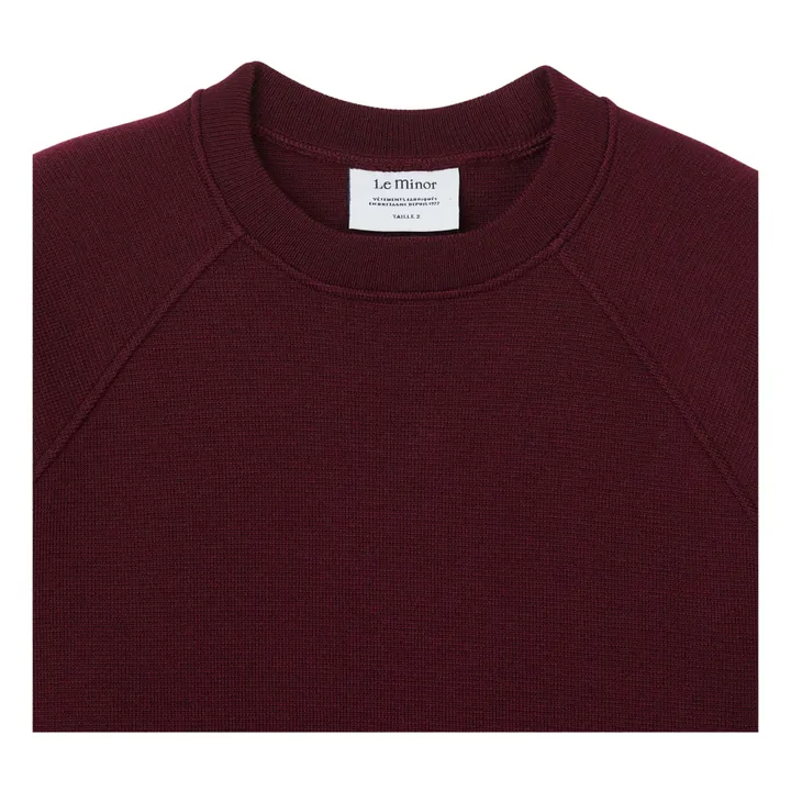 Le Minor Pull Milano Laine Mérinos | Bordeaux