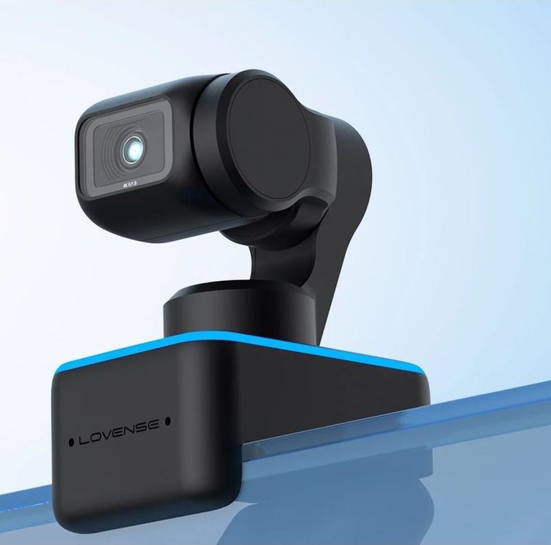 Lovense - 4K Webcam - Speciale Webcam voor Livestreaming - Digitale Zoom tot 4x