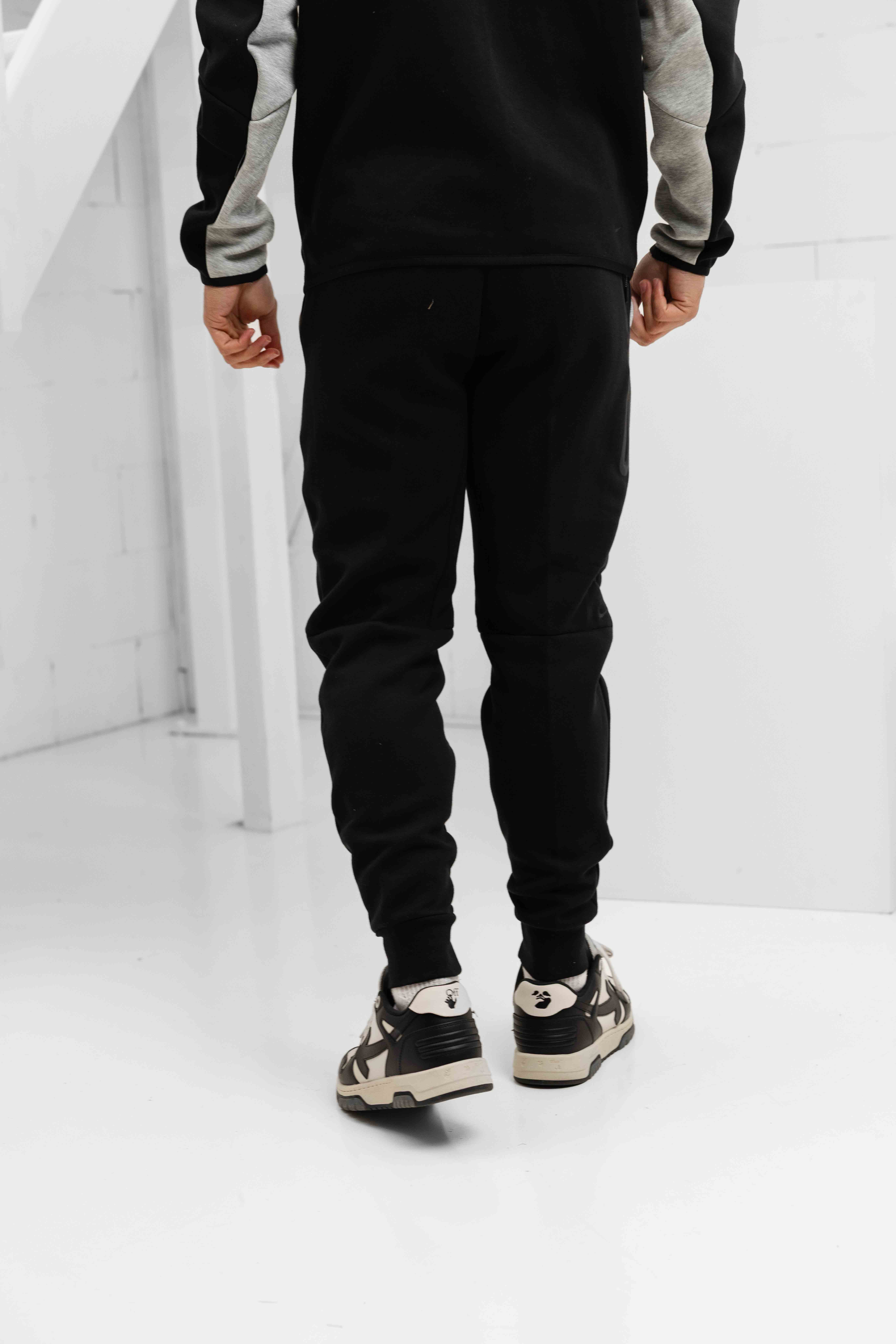 Nike Tech Fleece Trainingspak Heren Grijs/Zwart
