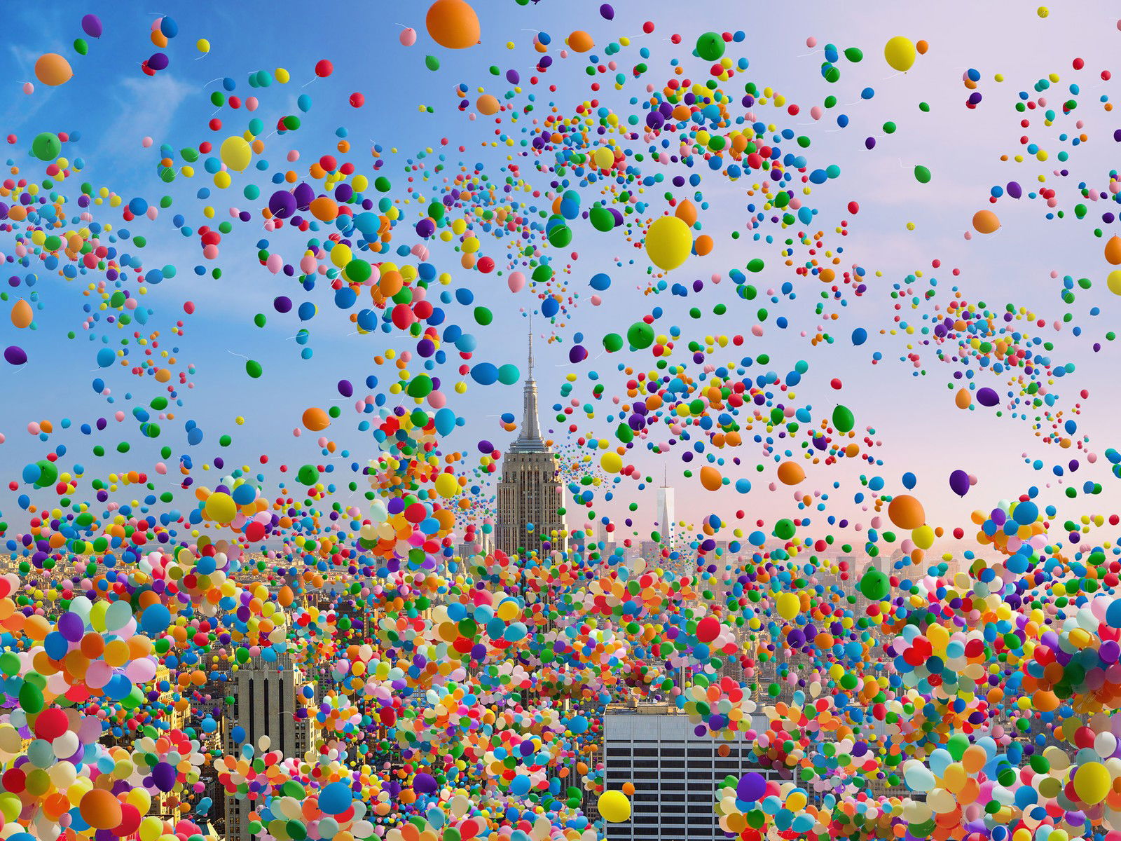 NYC Balloons II by Robert Jahns - Darlings - Small Limited Edition. 30x40.