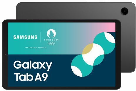 Samsung - Galaxy Tab A9 - Tablet - Graphite - 4G - 64GB