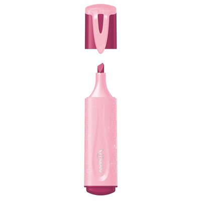 Maped Fluo'Peps Glitter - Surligneur Pastel - rose