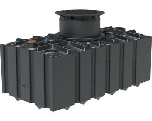 Regenwatertank 2.000 liter GFT 2.0 incl. inlaat kalmer