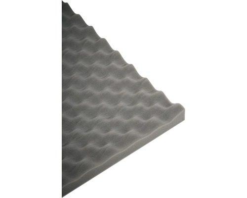 Akoestisch schuim Akupur gegolfd schuimplaat 50x70x3 cm