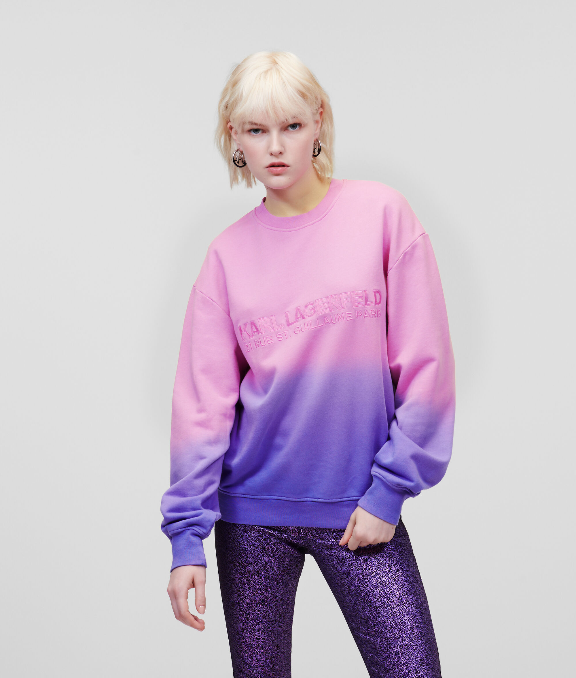 SWEAT-SHIRT RUE ST-GUILLAUME OMBRÉ