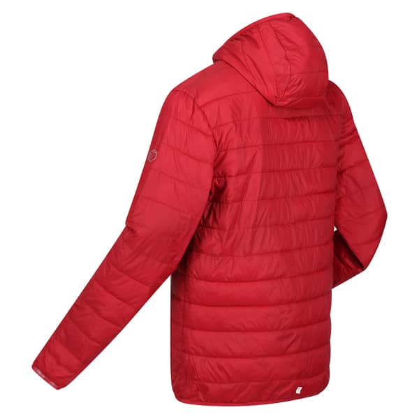 Doudoune randonnée REGATTA HOODED HILLPACK DARK RED