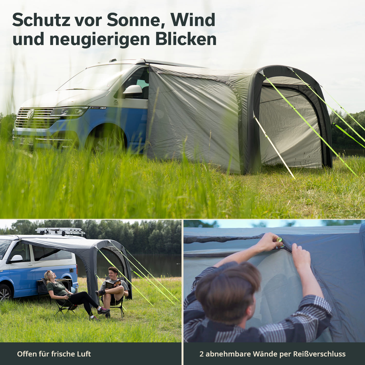 Skandika Vika Air Van 260 busluifel met zijwanden
