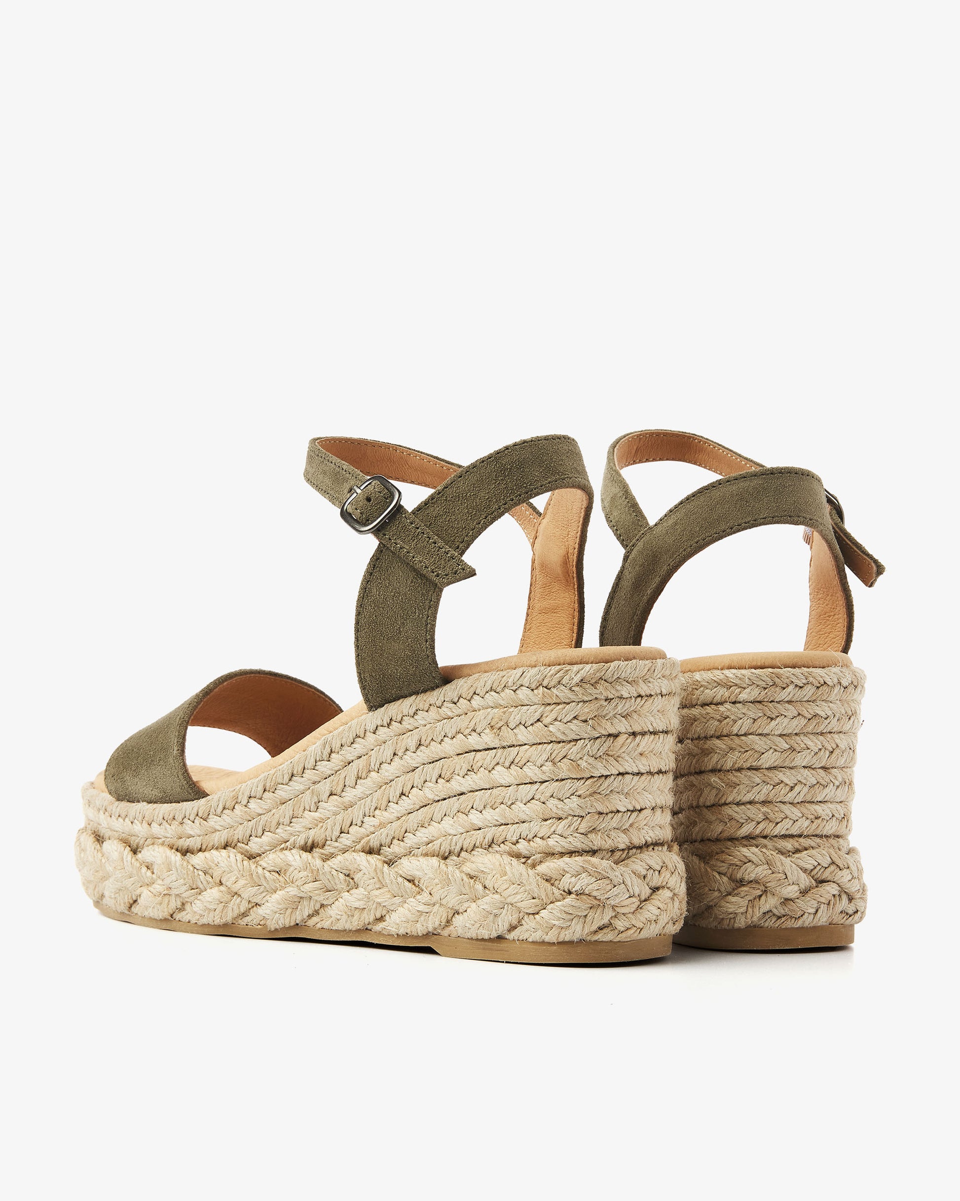 VIA VAI groene espadrilles Capri Neva