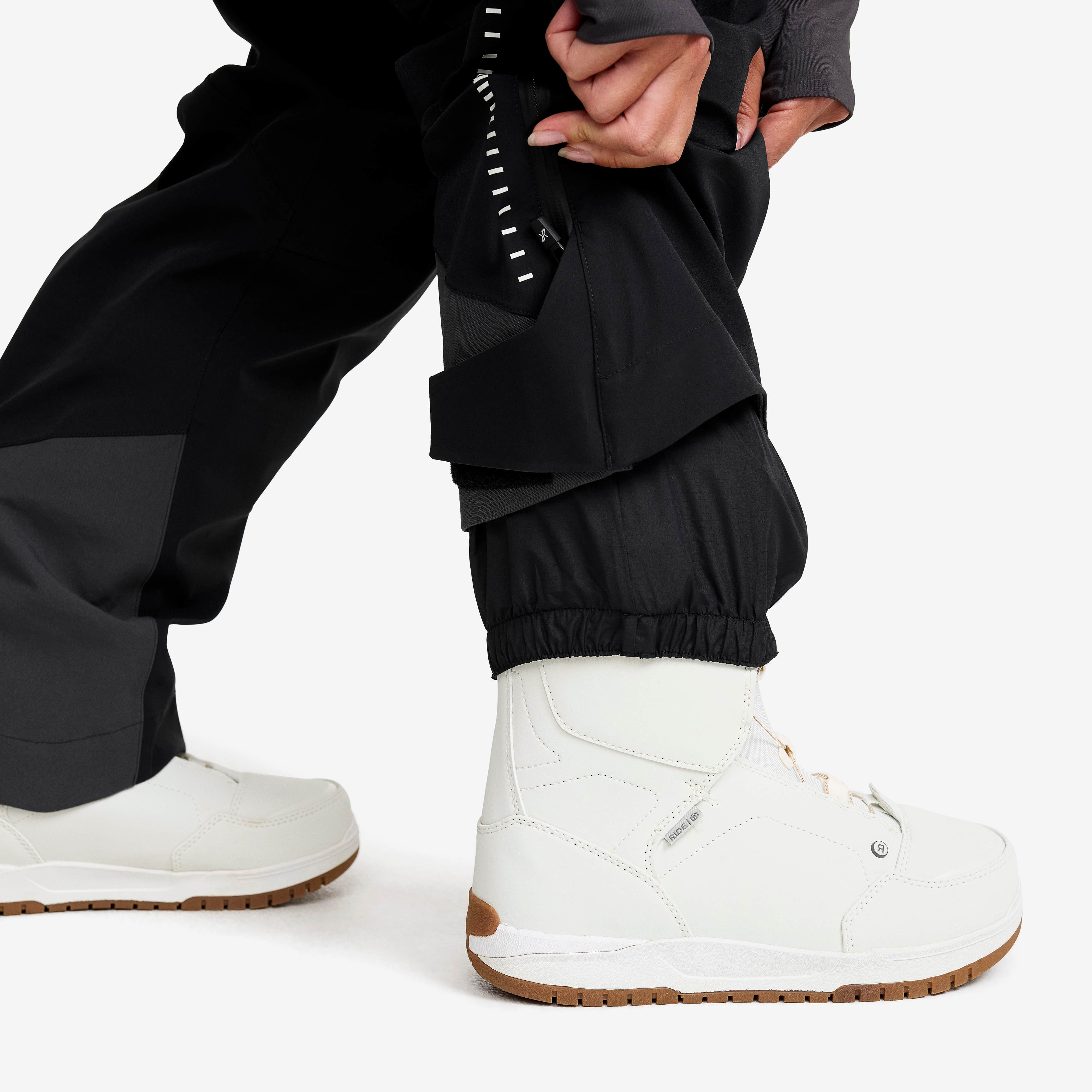 Atlas 3L Ski Bib Pants Dame Black