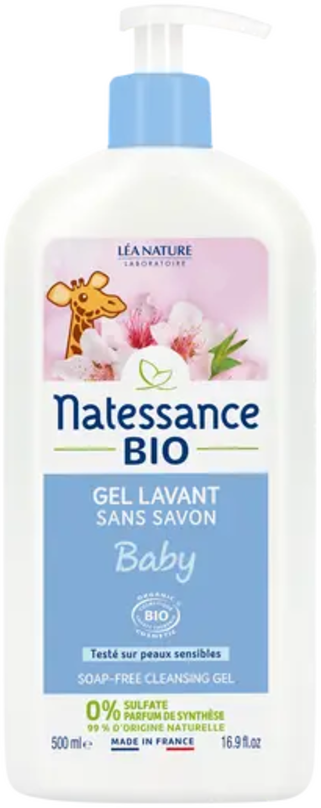 Natessance  Baby 2in1 Shampoo & Waschlotion, 500 ml