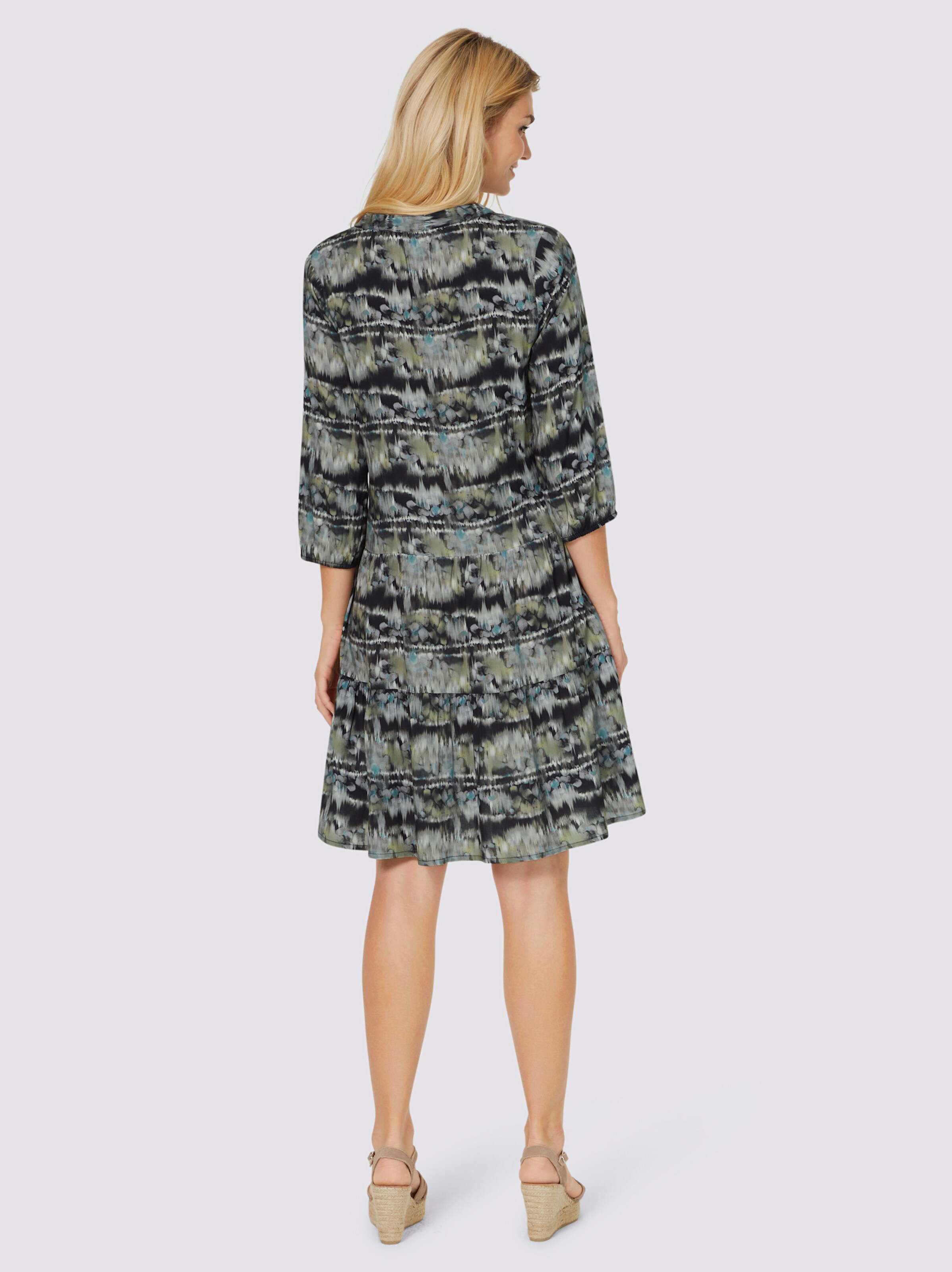 Druck-Kleid