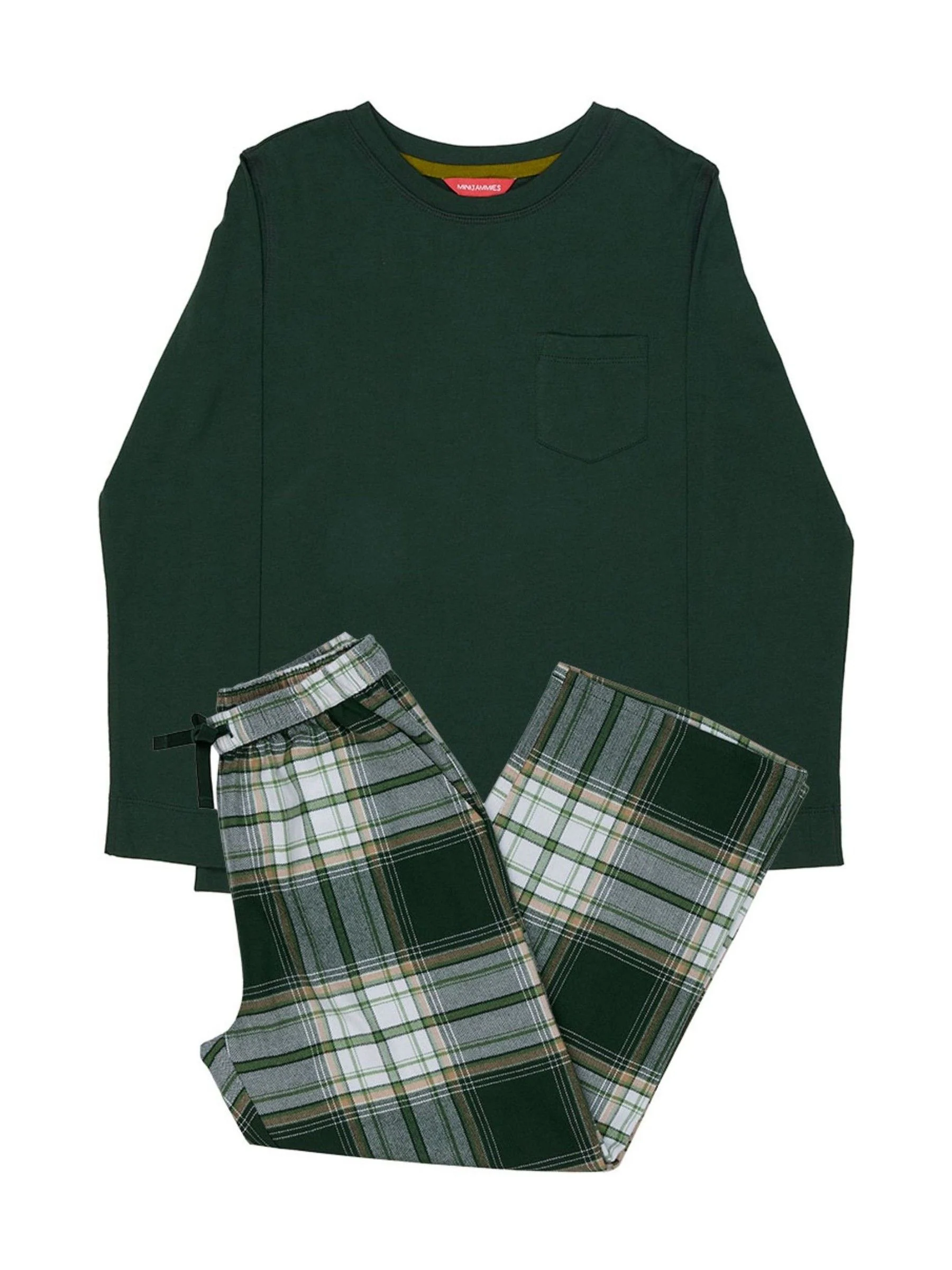 Cyberjammies Minijammies Ruit Broek en Lange mouwen Slouch Top Pyjama Set