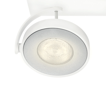 Philips duospot Clockwork LED 2x4.5 watt wit