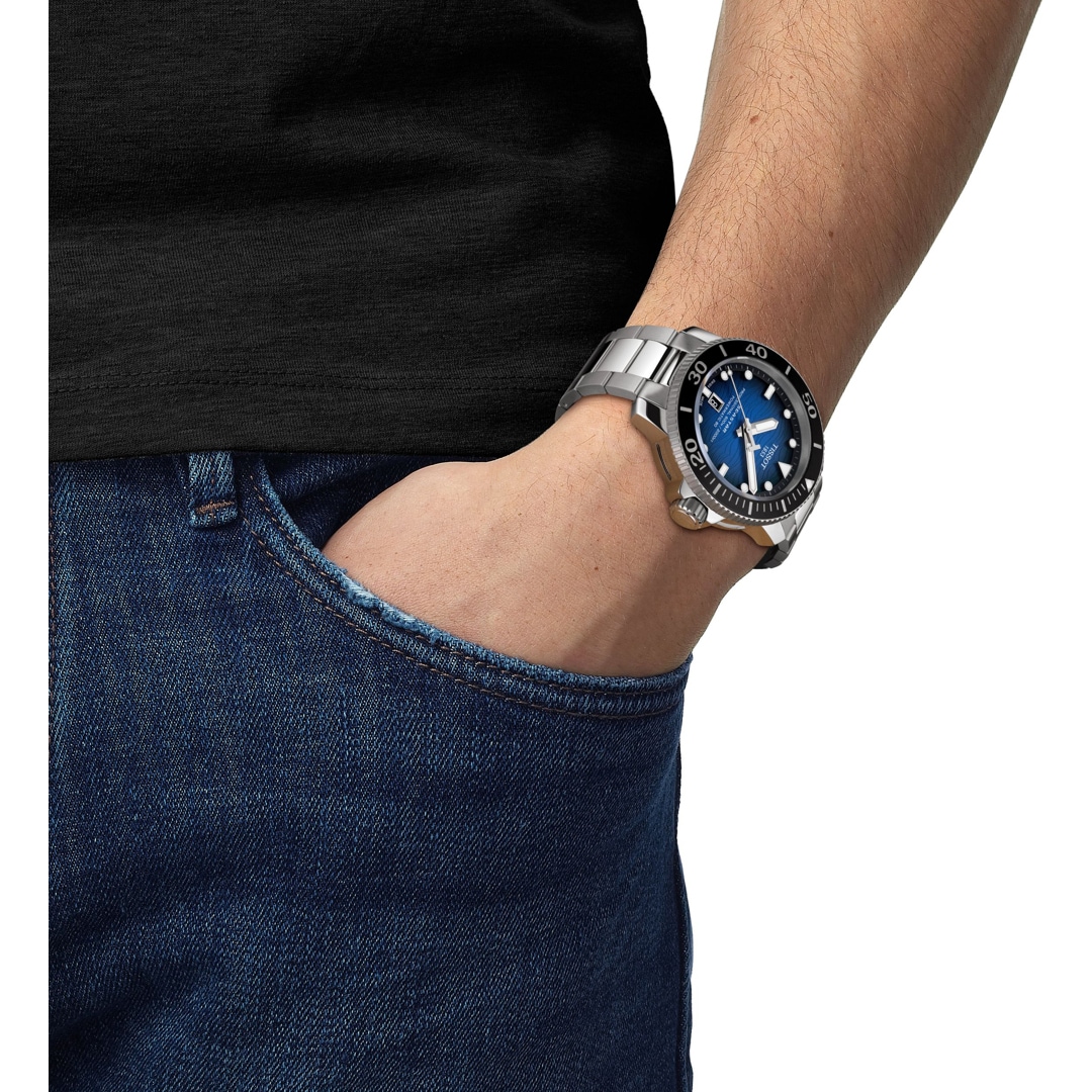 Tissot Seastar 2000 Professional Powermatic 80 Blau