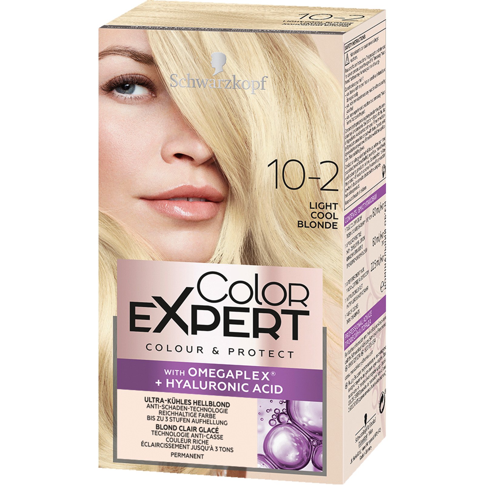 Schwarzkopf Color Expert Intensiv-Pflege Color-Creme 10-1 ultra-kühles Hellblond