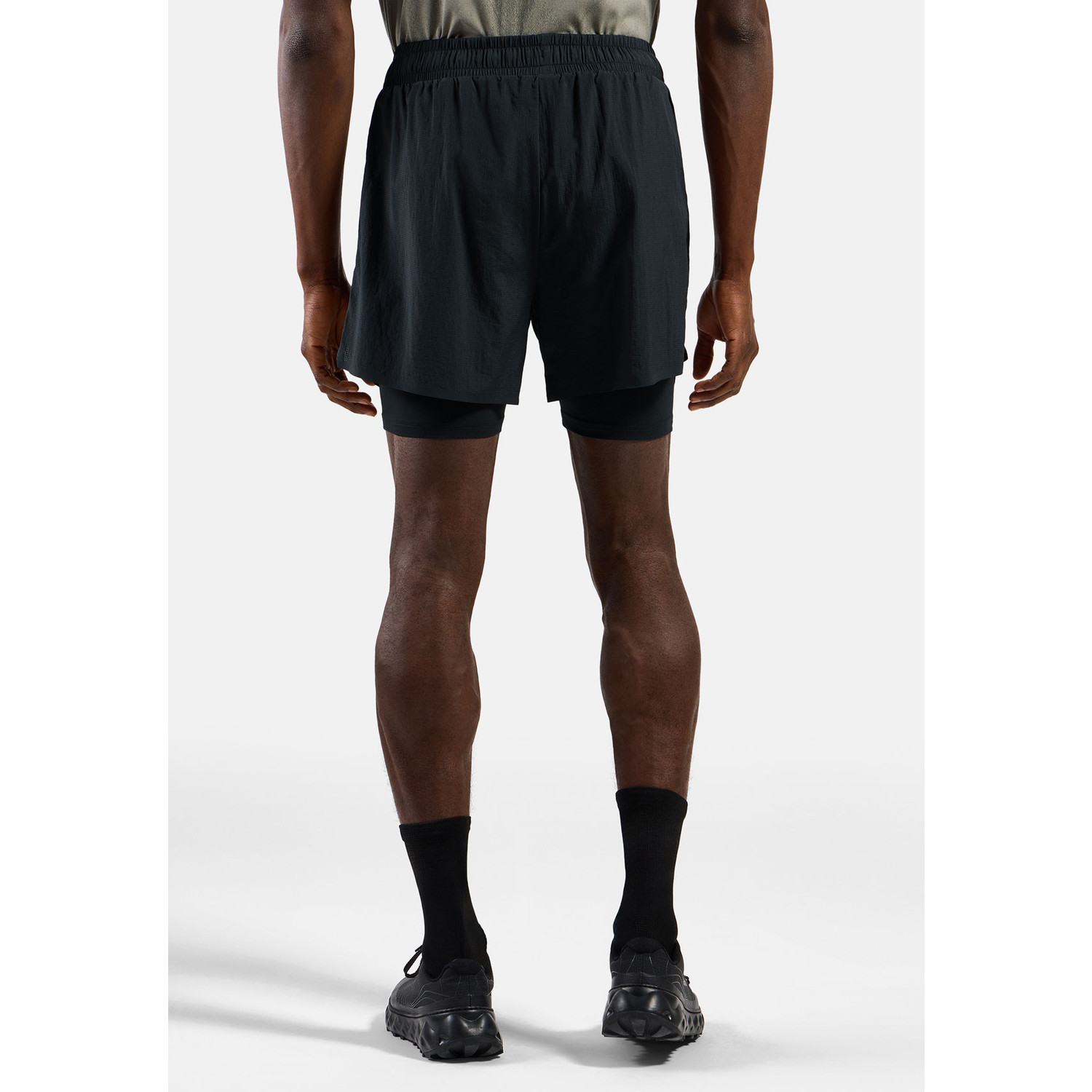 Odlo Zeroweight Shirt 2in1 Short Set Heren