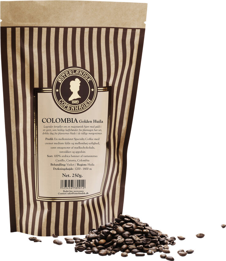 Østerlandsk 1889 Colombia Golden Huila 250g
