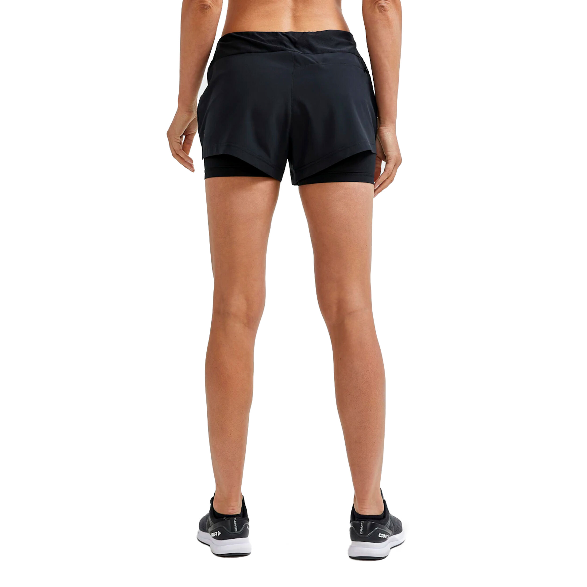 Craft ADV Essence 2in1 Short De Running Femmes - Noir
