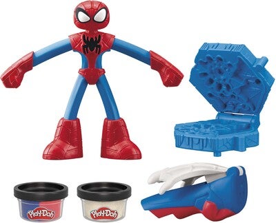 Play-Doh Spider-Man Thwip Squisher Lekesett