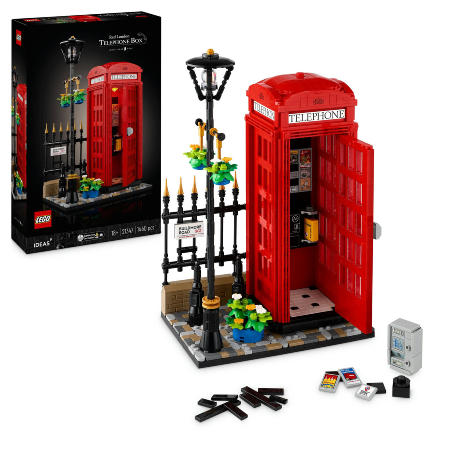LEGO® Ideas 21347 Rote Londoner Telefonzelle