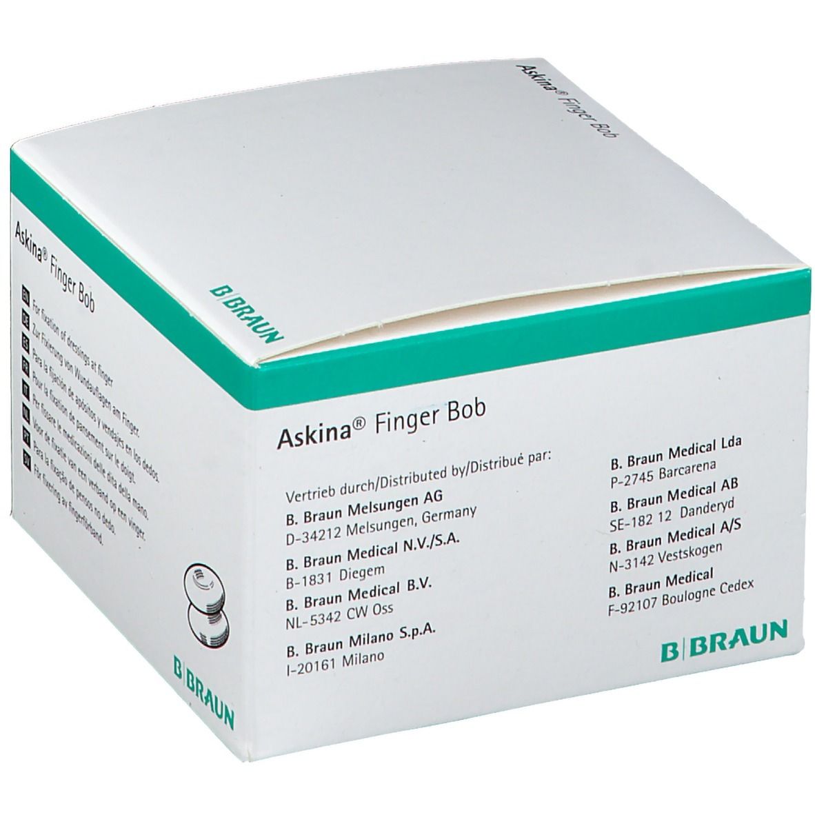 Askina® Finger Bob® weiß