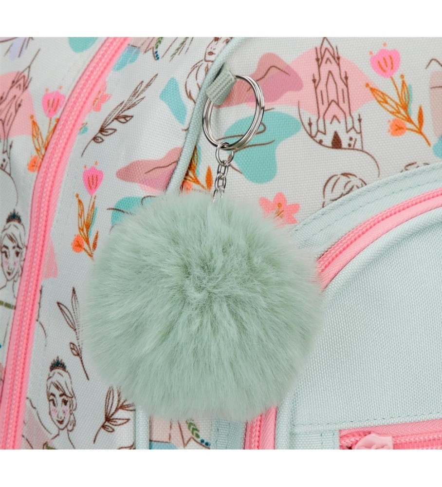 Mochila infantil verde Disney Frozen Strong Spirit