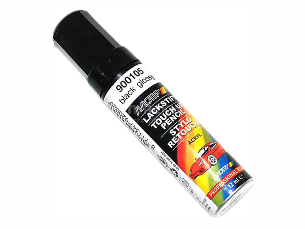 Motip 12ml lakstift - black gloss