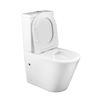 Atlantic duoblok toilet Jerry wit D-vorm
