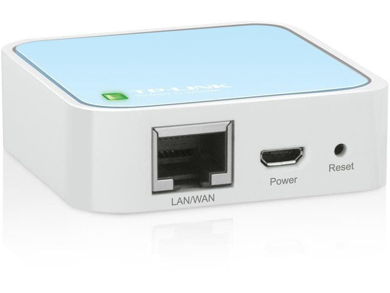 TP-Link Router TL-WR802N Ultra kleiner, mobiler Nano-Router für WLAN