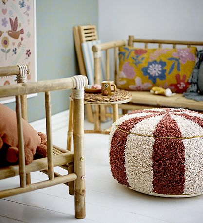 Bloomingville Mini Puff - 44x26 cm - Charoline - Braun