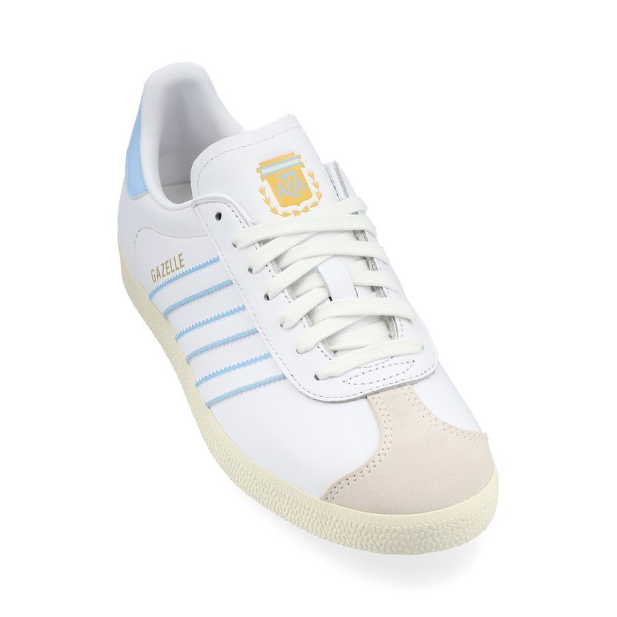 adidas Originals Chaussures Gazelle Argentine - Blanc/Global Blue/Blanc