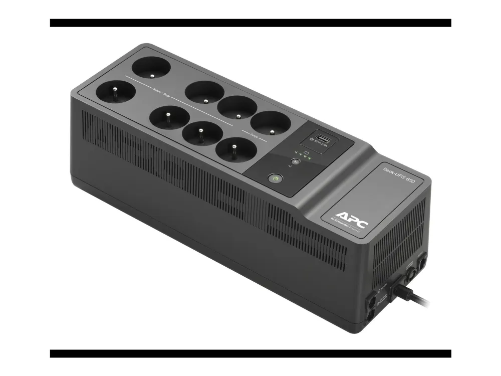 APC Back-UPS BE650G2-CP - UPS - AC 220-240 V - 400 Watt - 650 VA - output-stikforbindelser: 8