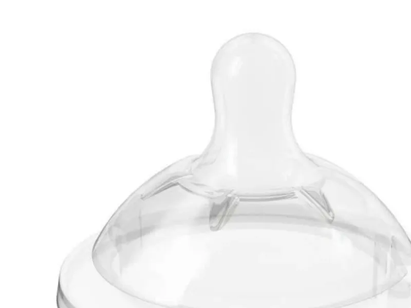 Chicco Natural Feeling, Anti-kolik ventil, Transparent, Silikone, 4 måned(er), 2 stk