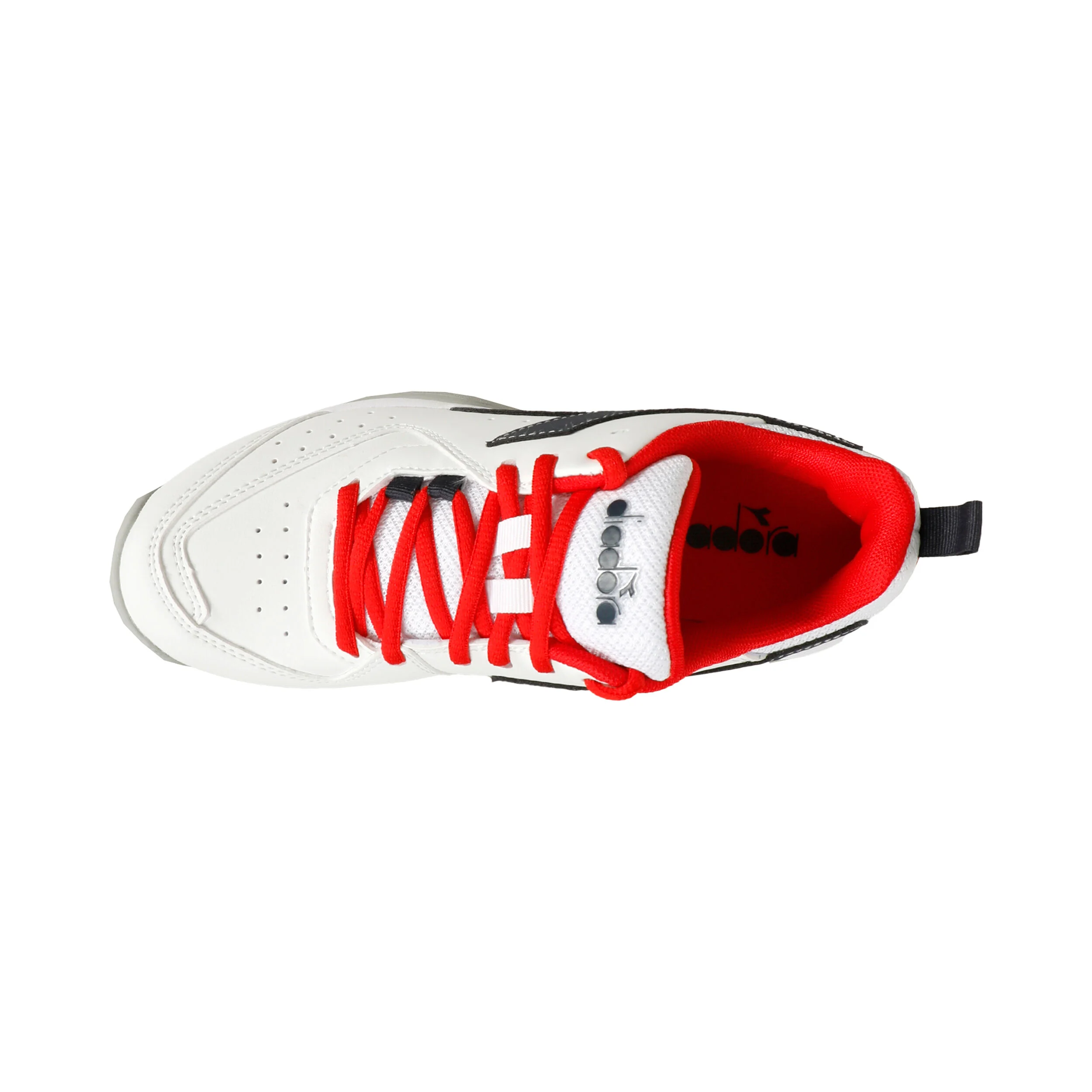 Diadora S. Challenge 5 SL Chaussure Moquette Enfants - Blanc , Rouge