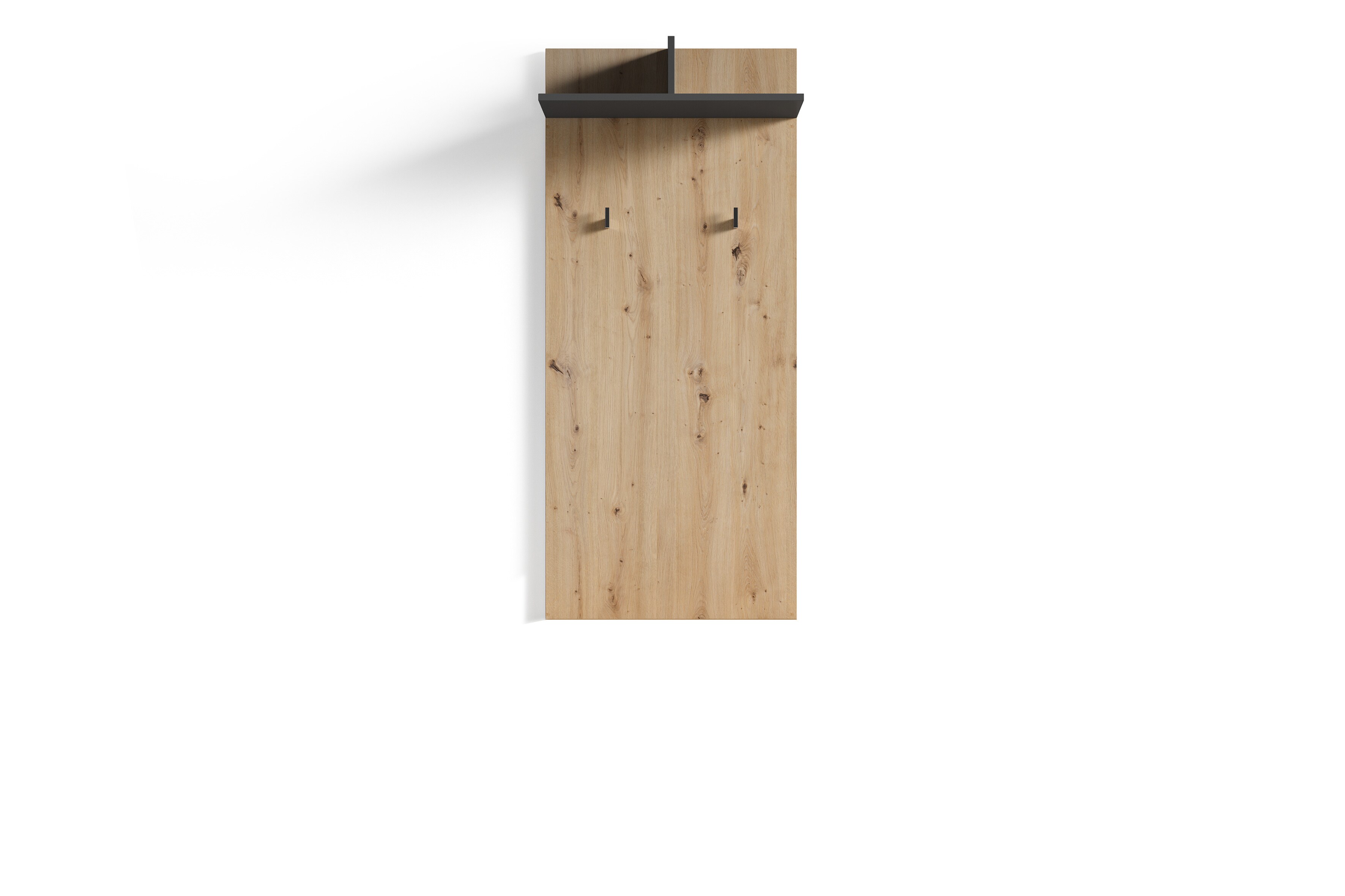 byLIVING Wandpaneel BEN, Breite 60 cm, Artisan Eiche (Eiche-Optik)/anthrazit
