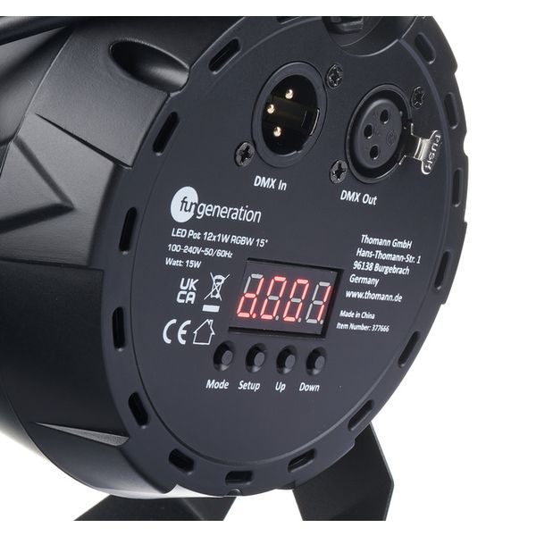 Fun Generation LED Pot 12x1W RGBW Bundle