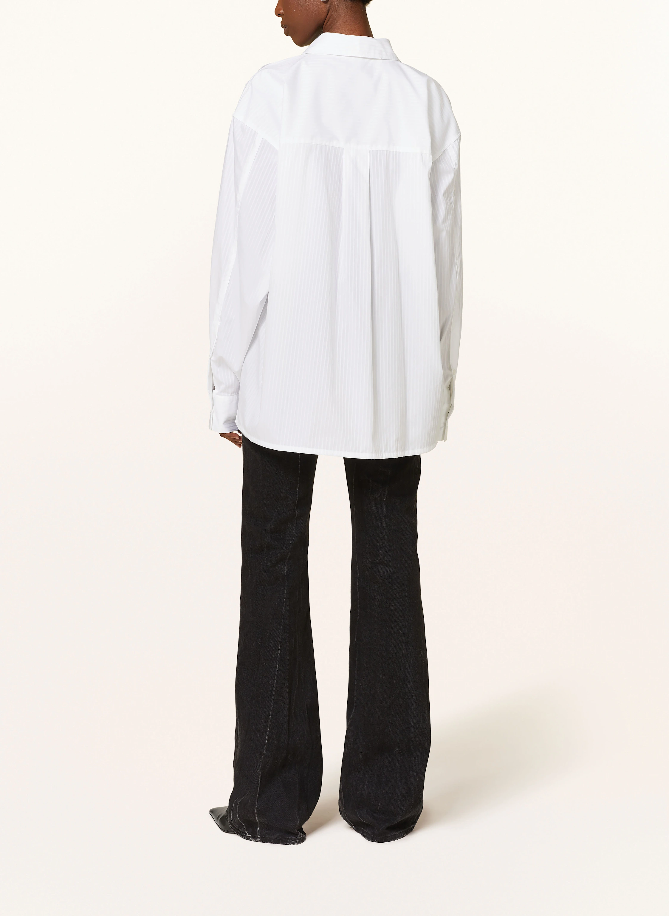 black palms Oversized-Hemdbluse