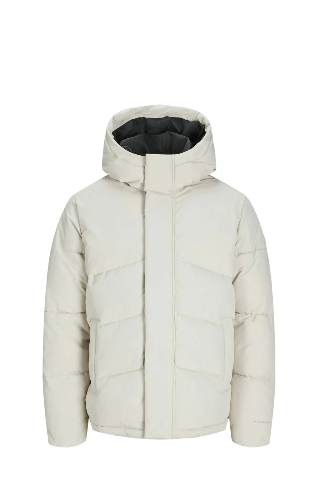 JACK & JONES gewatteerde winterjas JJWORLD offwhite