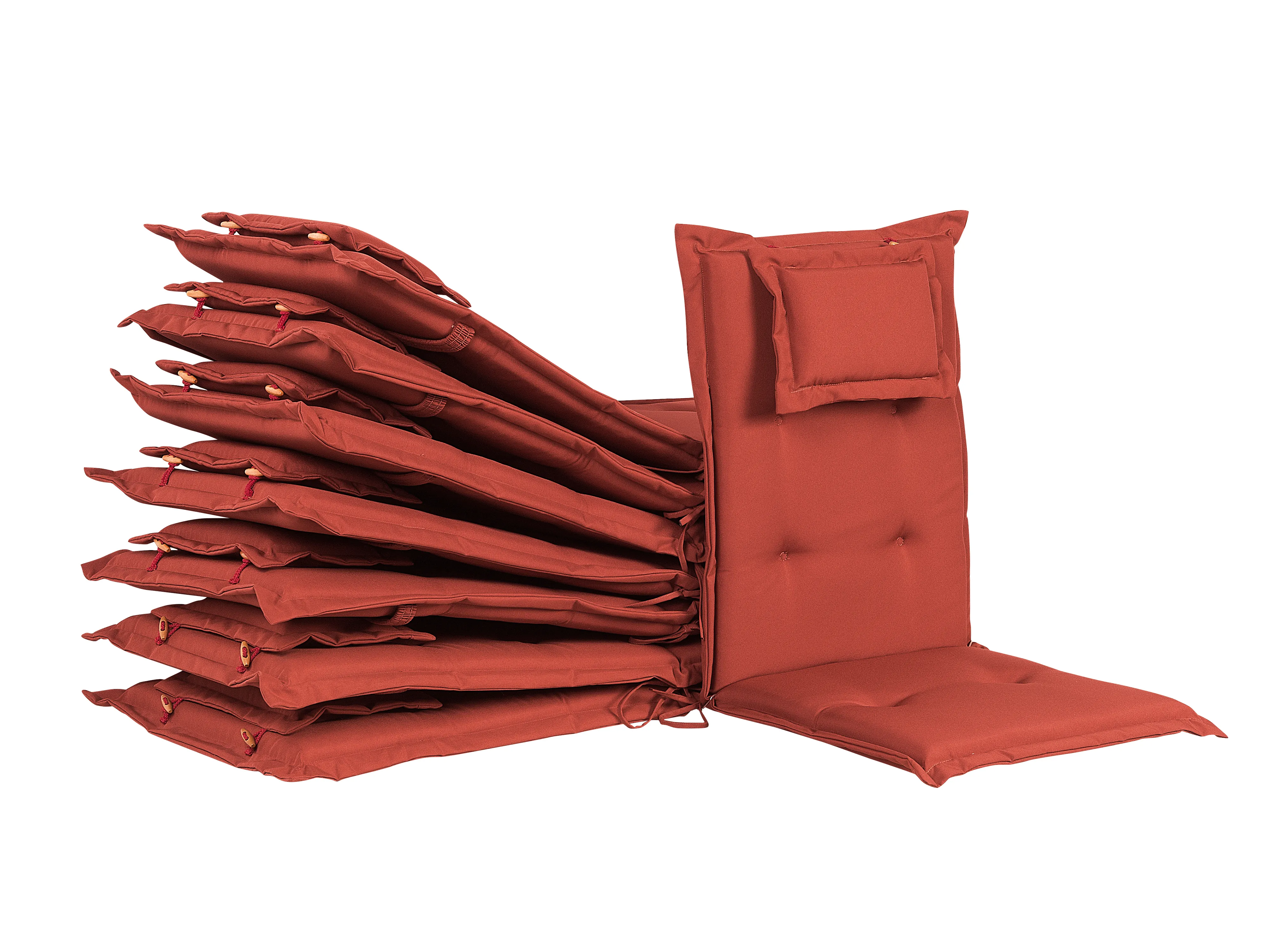 Tuinset 8-zits MAUI met parasol Acaciahout Donkerrood