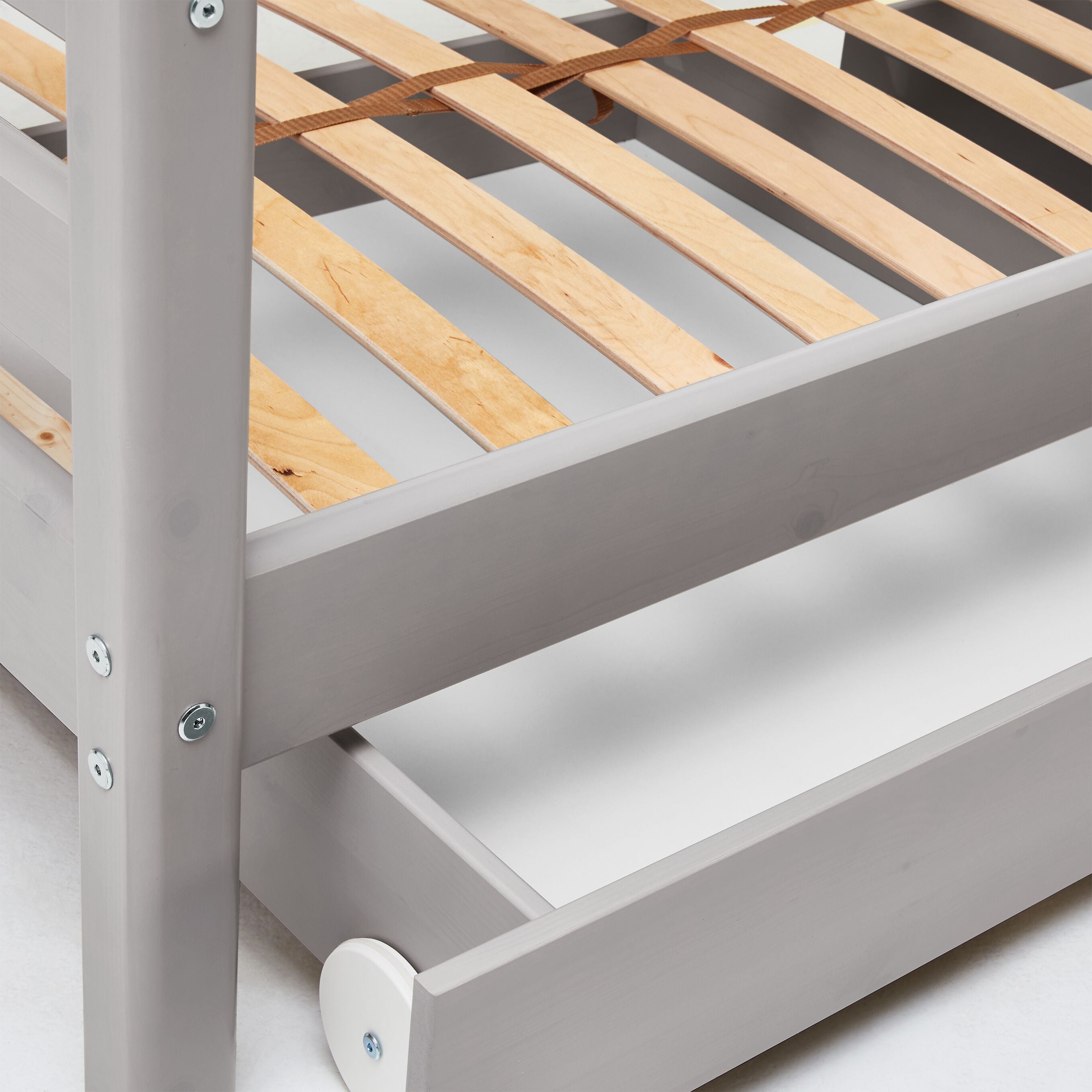 Flexa CLASSIC Kombibett - Grau / B: 100.0 cm x T: 210.0 cm x H: 67.0 cm