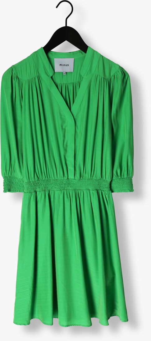 MINUS groene minus mini jurk ayame short dress