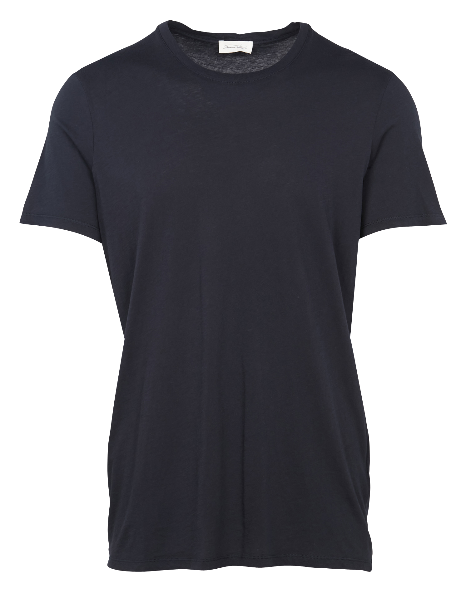 DECATUR - Tee-shirt col rond regular-fit en coton | Bleu