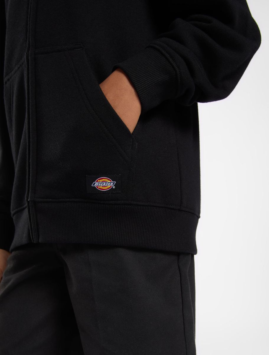 Dickies Youth Terry Full Zip Hoodie Country Blue