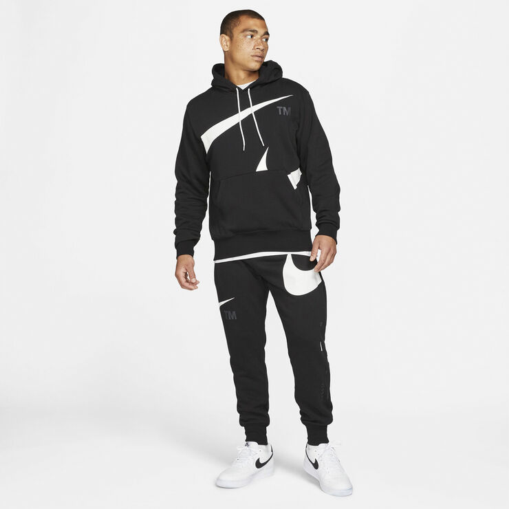 Nike Sportswear Swoosh hættetrøje Sort