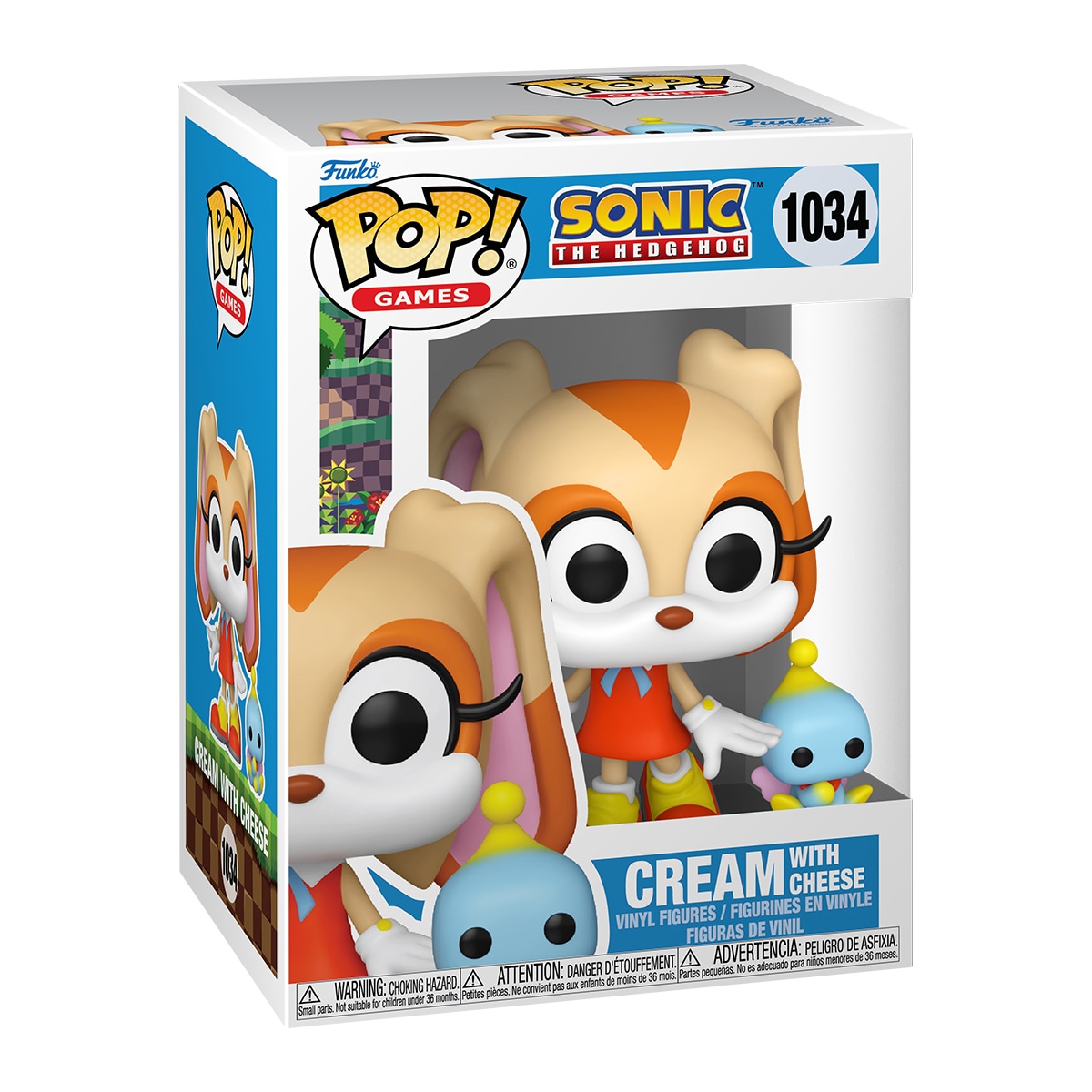 Funko POP P&B actionfigur (Sonic Cream w/Cheese)