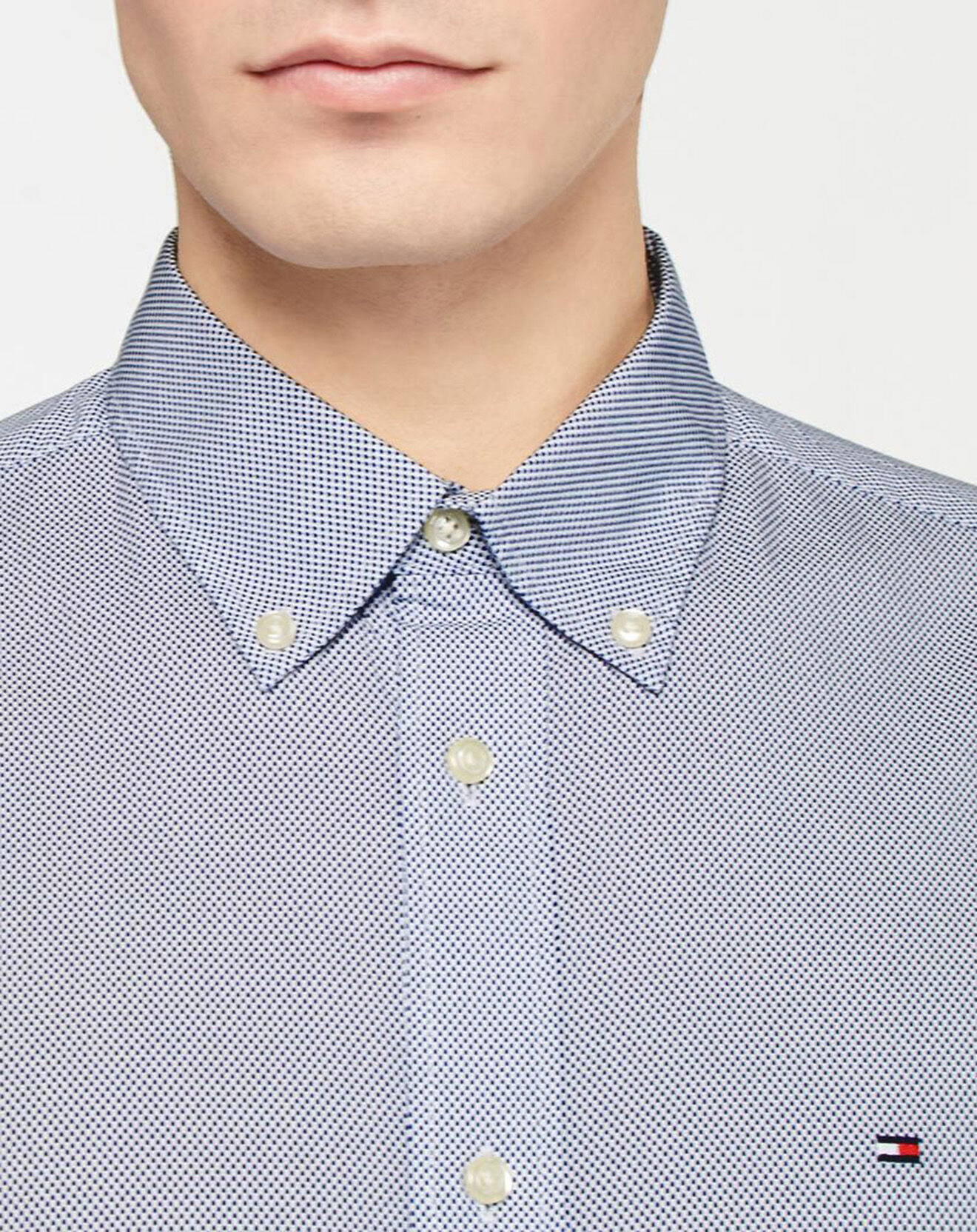 Tommy Hilfiger Chemise droite Nini imprimée bleu/blanc