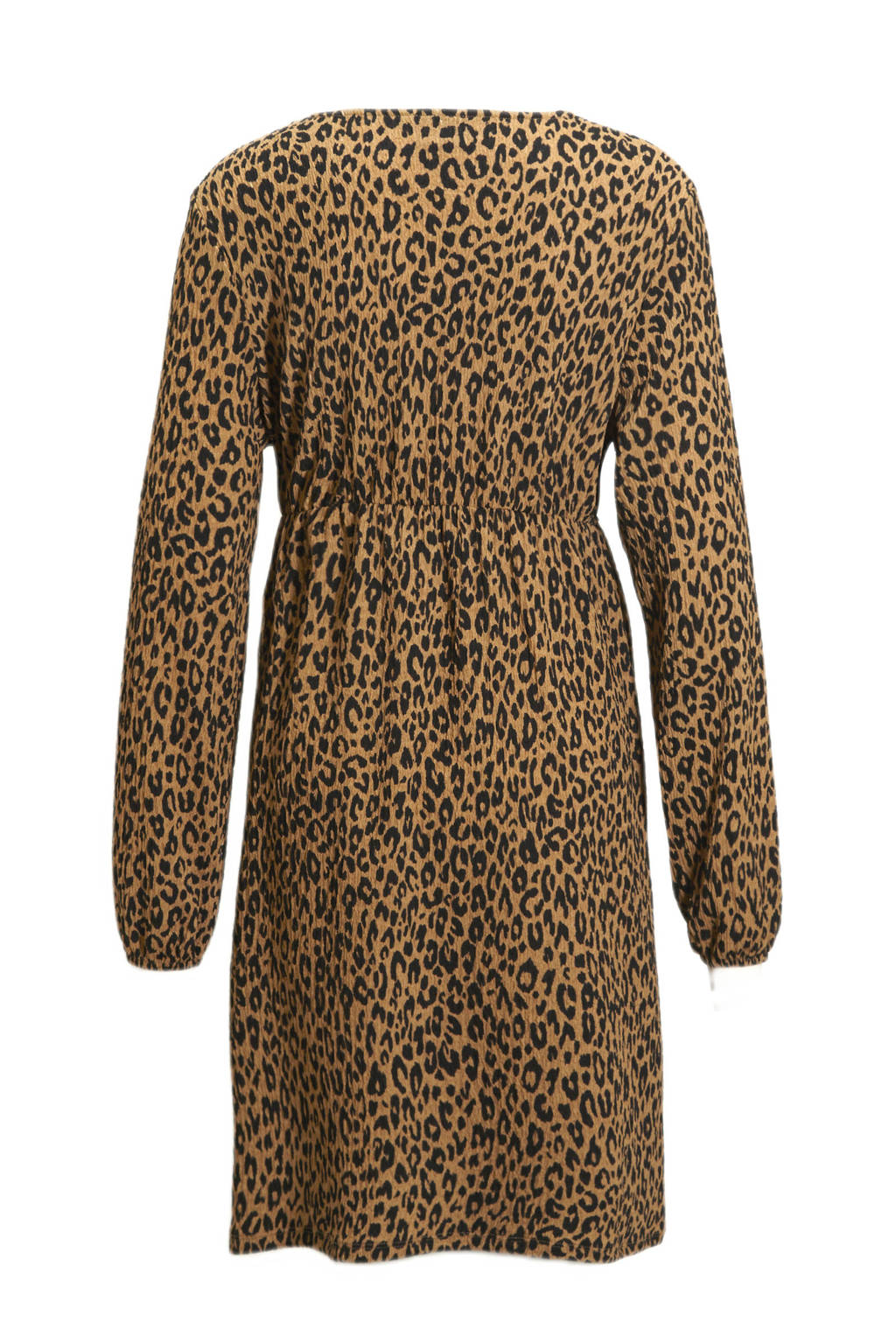 ONLY MATERNITY zwangerschapsjurk OLMGLENDA met panterprint lichtbruin/zwart