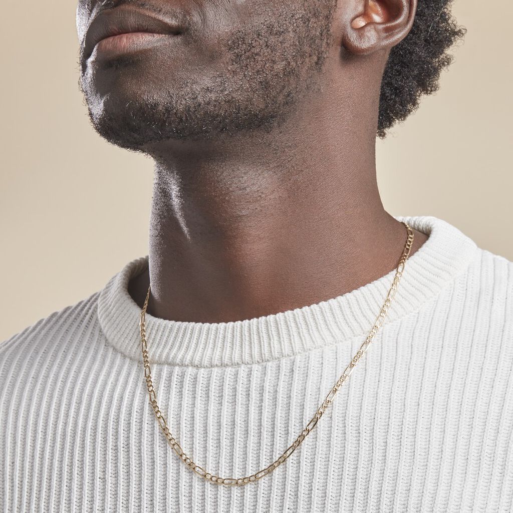 Collier Or Jaune Cameo